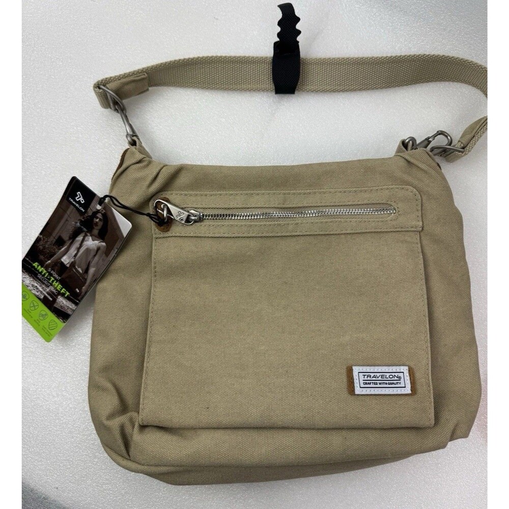 Travelon Anti-Theft Heritage Hobo Crossbody Bag NWT